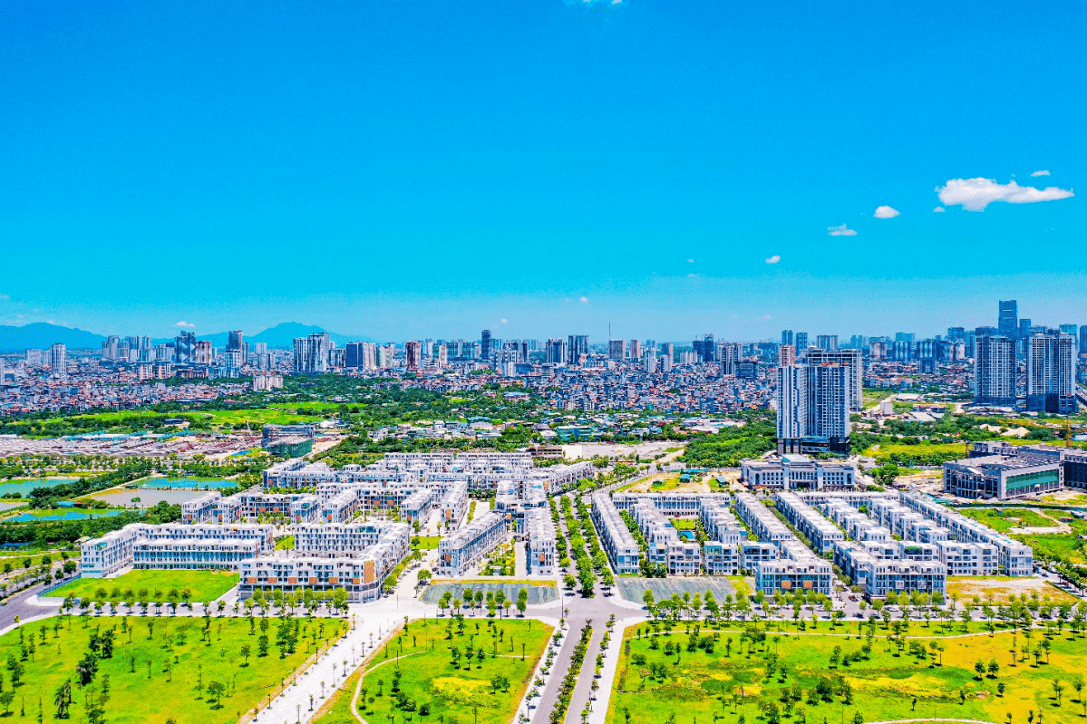 Khu Tây Nam Hà Nội - nơi đang được đẩy mạnh đầu tư hạ tầng cùng nhiều dự án bất động sản lớn.