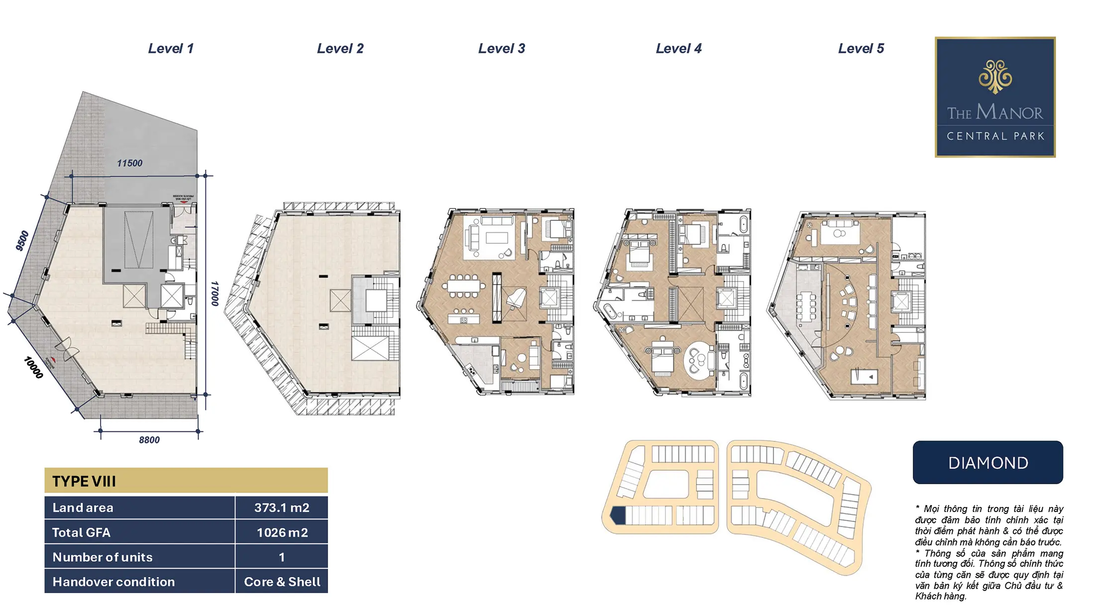 Layout điển hình Shop Villa Diamond, Loại VIII phân khu The Aristo The Manor Central Prak Hà Nội Layout điển hình Shop Villa Diamond, Loại VIII phân khu The Aristo The Manor Central Prak Hà Nội