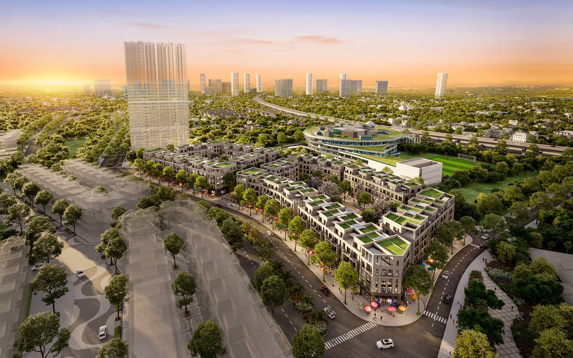 Phối cảnh sản phẩm tại Block 19 – The Aristo The Manor Central Park Hà Nội. Phối cảnh sản phẩm tại Block 19 - The Aristo The Manor Central Park Hà Nội.