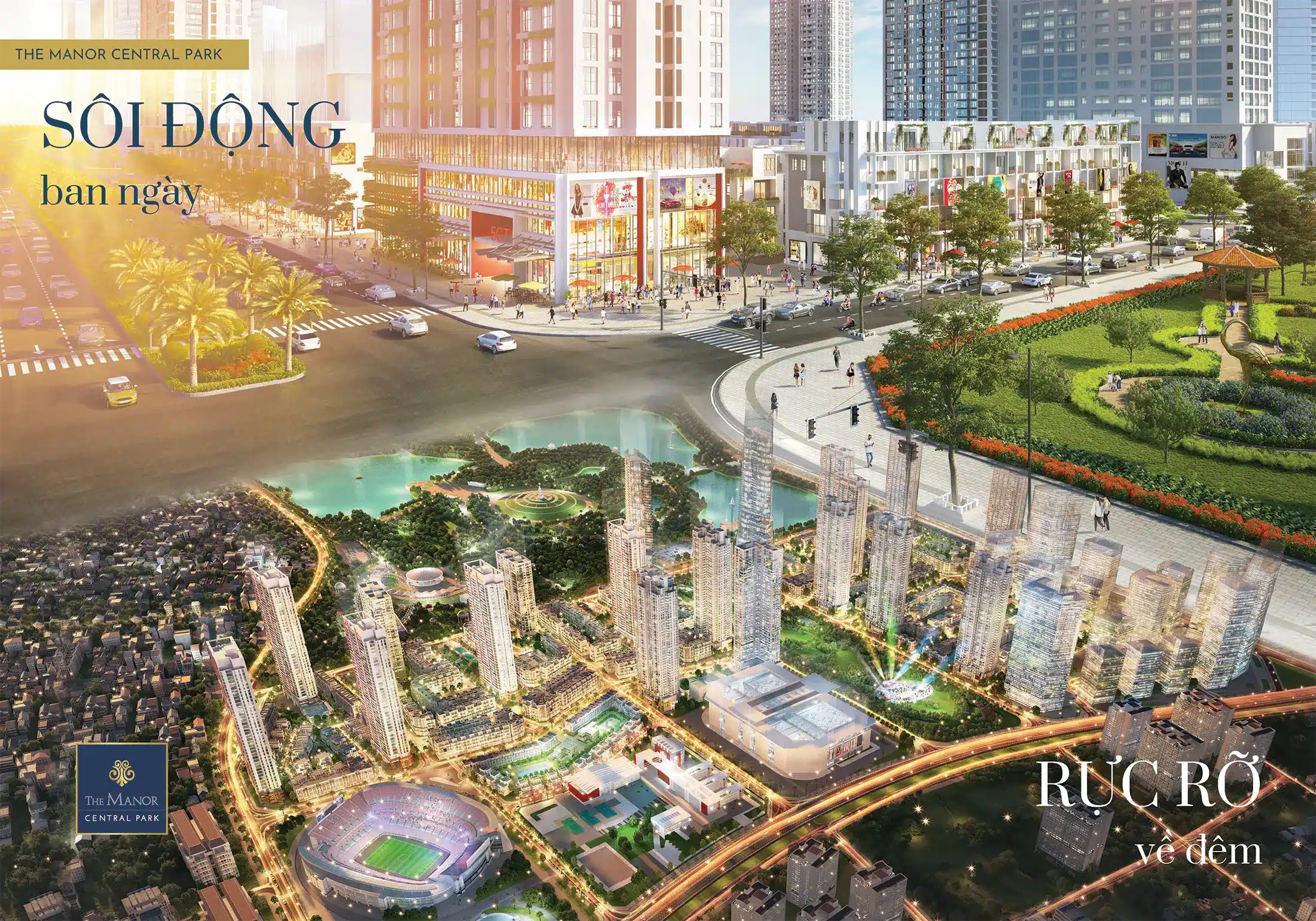 Tận hưởng cuộc sống tại The Manor Central Prak sôi động ban ngày, rực rỡ về đêm. Tận hưởng cuộc sống tại The Manor Central Prak sôi động ban ngày, rực rỡ về đêm.