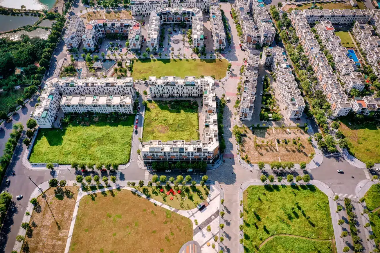 Tiến độ xây dựng dự án The Manor Central Park tháng 10 năm 2024.