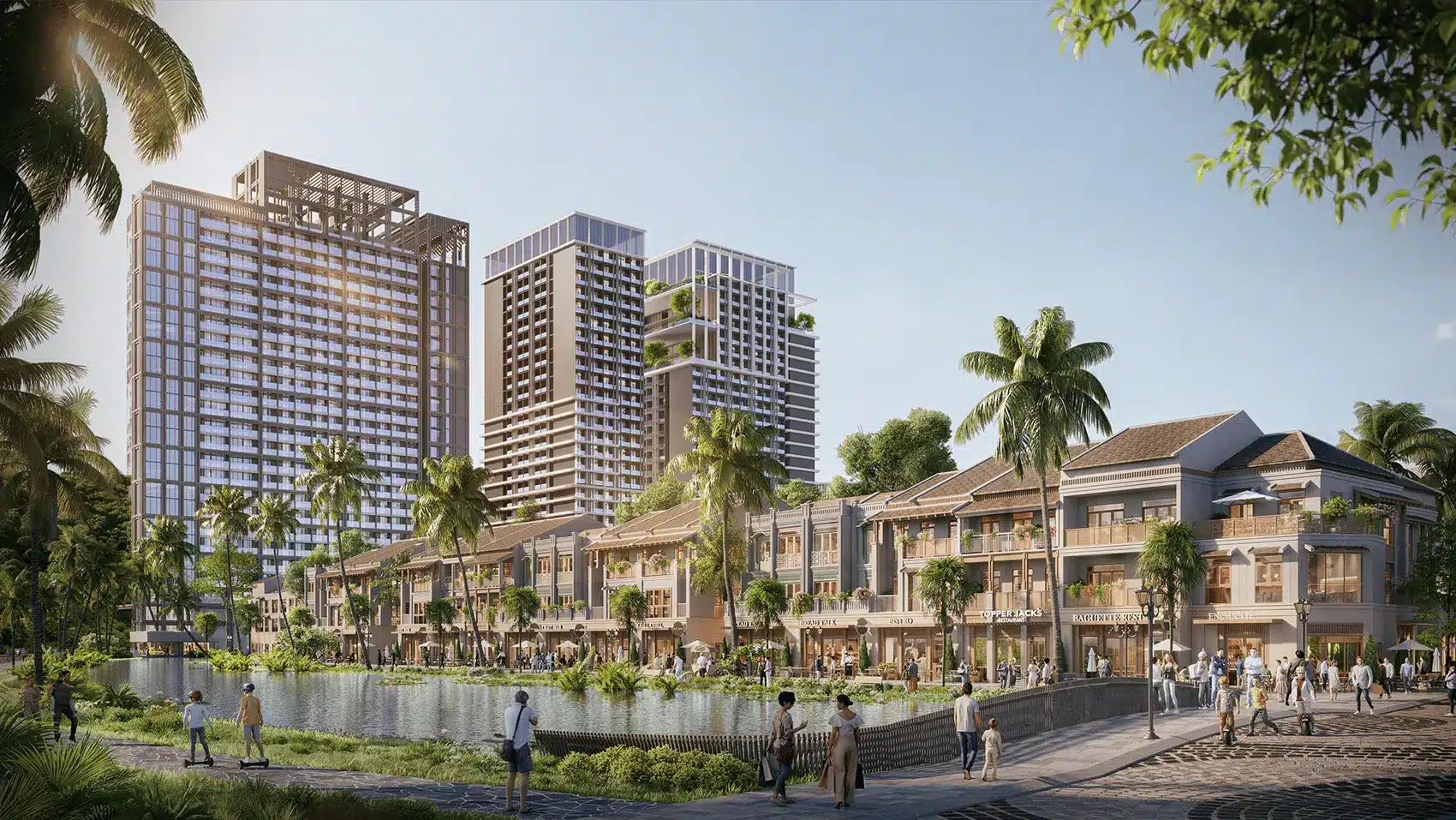 Khu du lịch Xanh Island Cát Bà – không gian sống xanh và hiện đại giữa thiên nhiên hoang sơ.